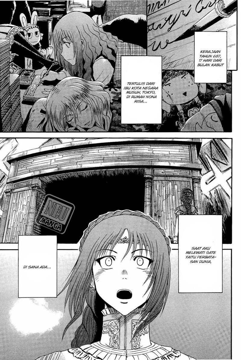 Baca Manga Gate – Jietai Kare no Chi nite Kaku Tatakeri Chapter 17 Gambar 2