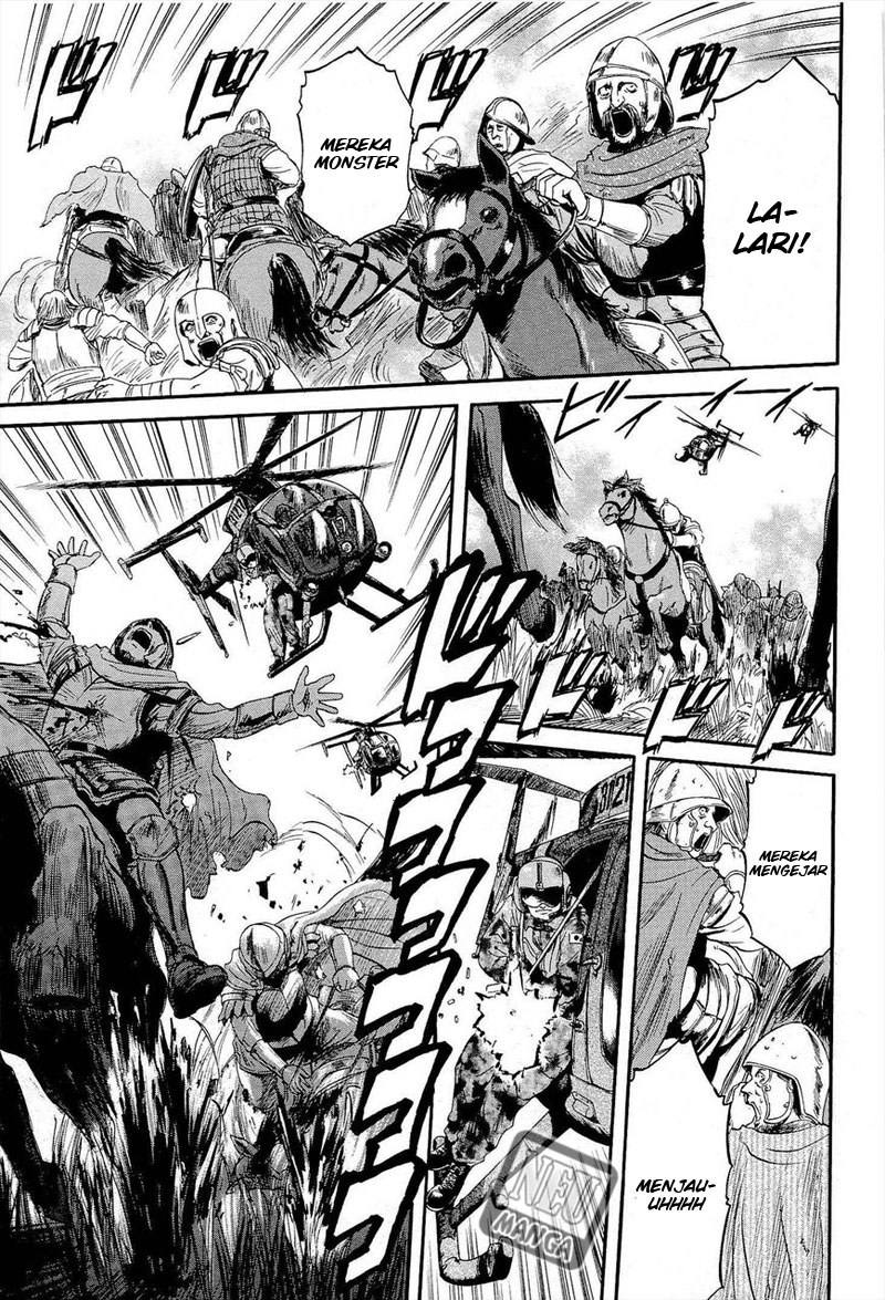 Gate – Jietai Kare no Chi nite Kaku Tatakeri Chapter 12 Gambar 12