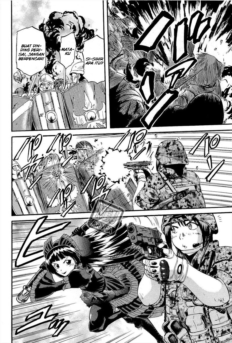 Gate – Jietai Kare no Chi nite Kaku Tatakeri Chapter 12 Gambar 27