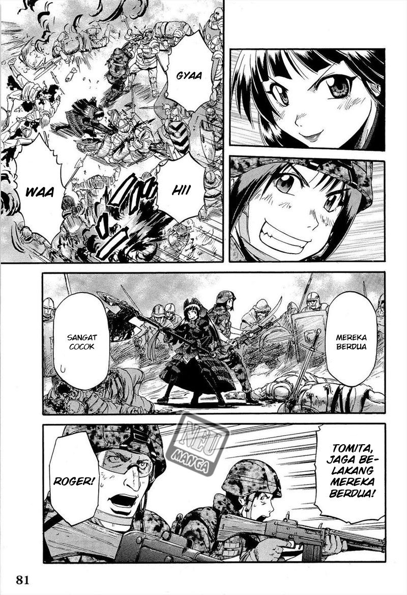 Gate – Jietai Kare no Chi nite Kaku Tatakeri Chapter 12 Gambar 28