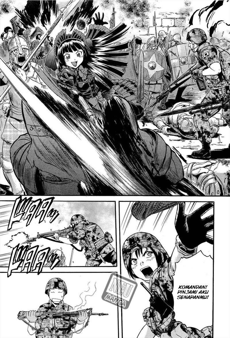 Gate – Jietai Kare no Chi nite Kaku Tatakeri Chapter 12 Gambar 30