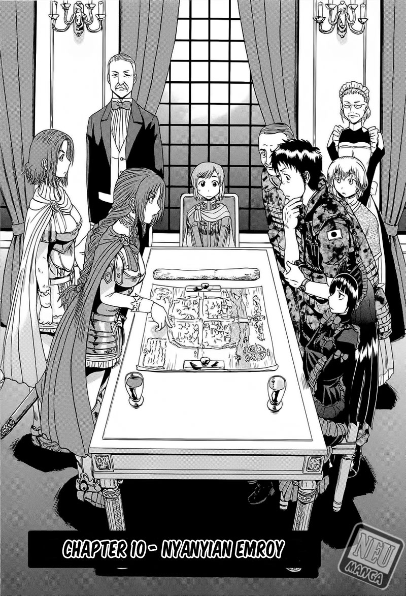 Gate – Jietai Kare no Chi nite Kaku Tatakeri Chapter 10 Gambar 3