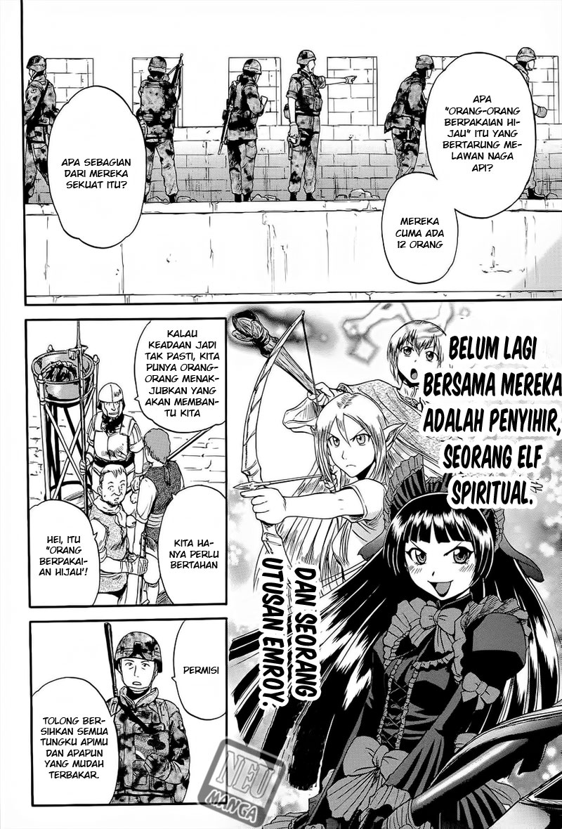 Gate – Jietai Kare no Chi nite Kaku Tatakeri Chapter 10 Gambar 8