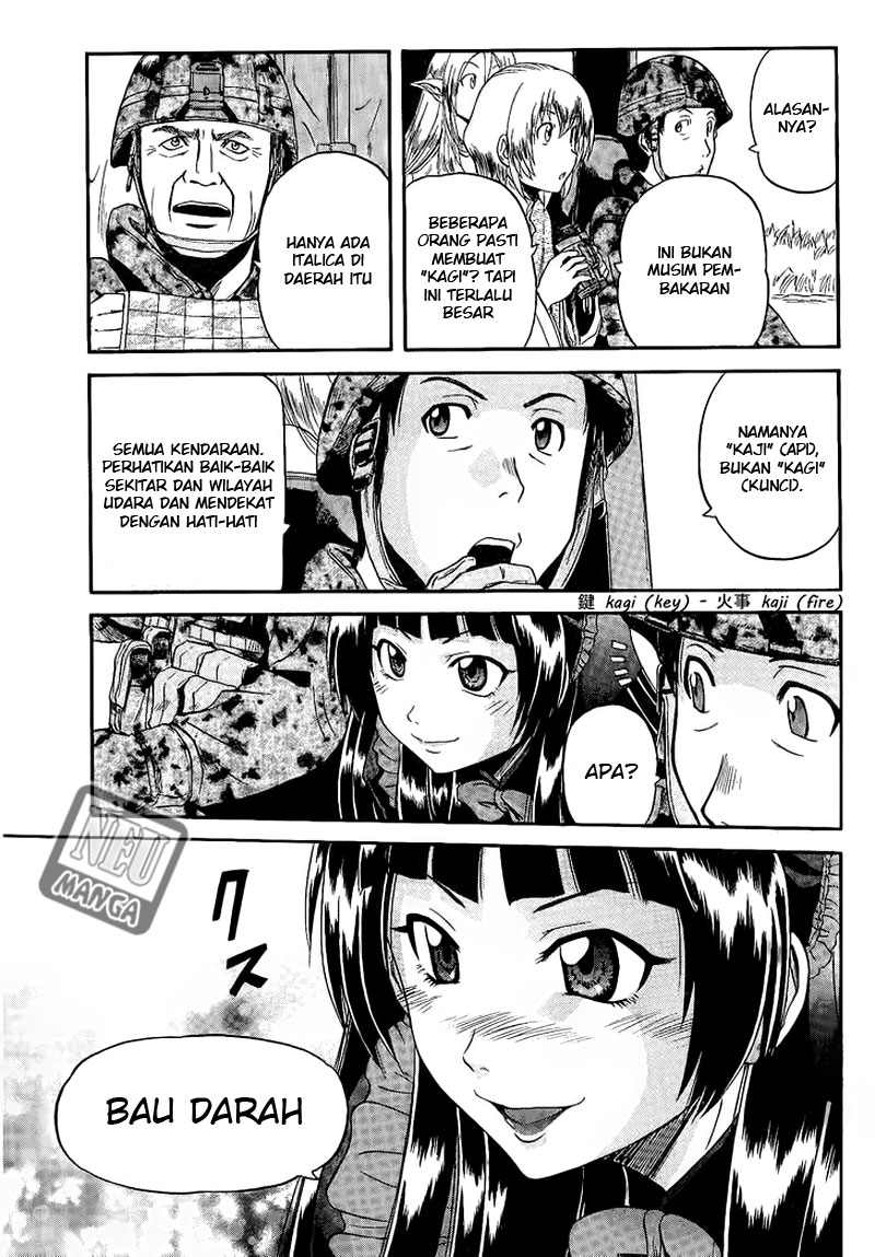 Gate – Jietai Kare no Chi nite Kaku Tatakeri Chapter 9 Gambar 10