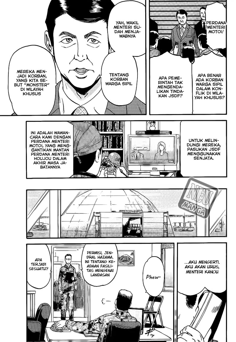 Gate – Jietai Kare no Chi nite Kaku Tatakeri Chapter 9 Gambar 6
