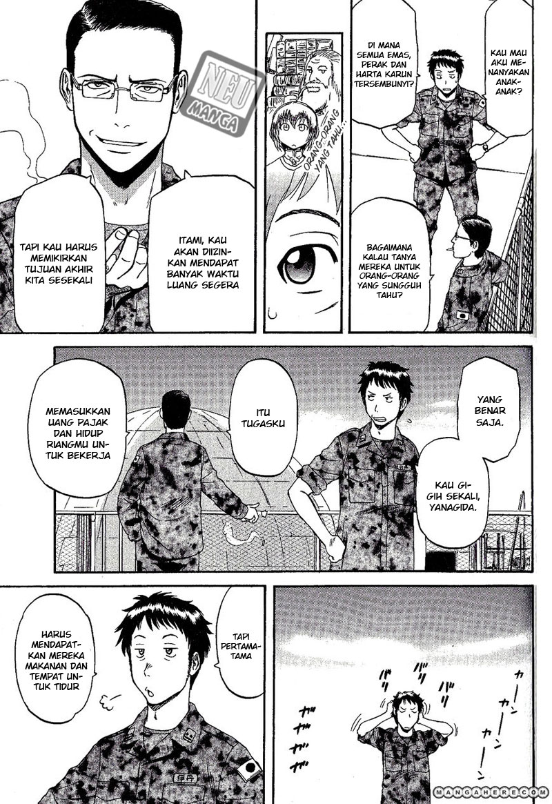 Gate – Jietai Kare no Chi nite Kaku Tatakeri Chapter 7 Gambar 15