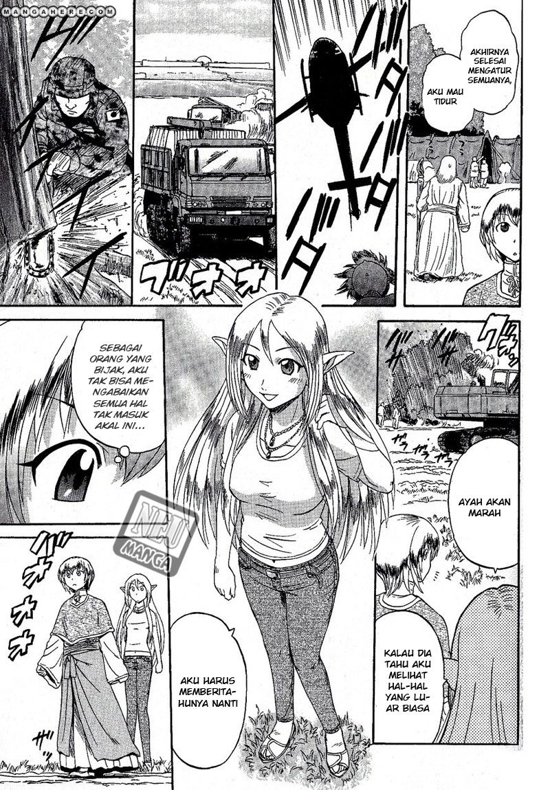 Gate – Jietai Kare no Chi nite Kaku Tatakeri Chapter 7 Gambar 17