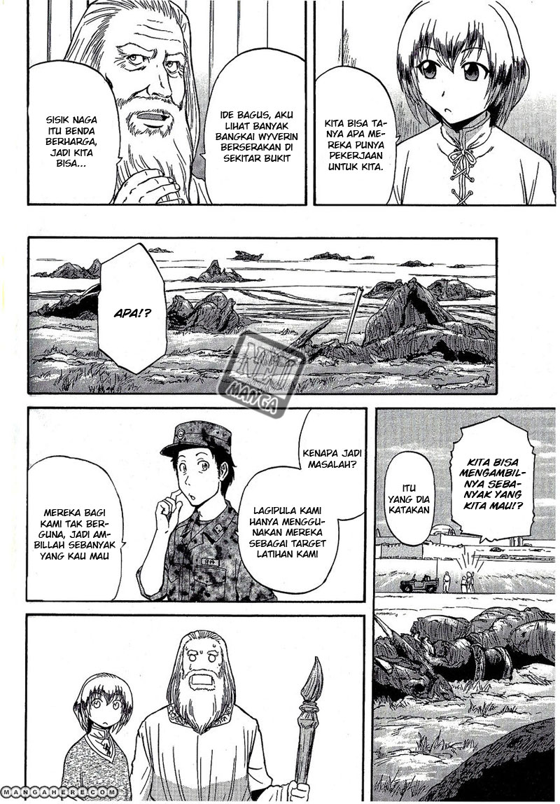Gate – Jietai Kare no Chi nite Kaku Tatakeri Chapter 7 Gambar 22