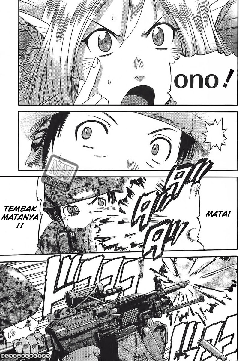 Gate – Jietai Kare no Chi nite Kaku Tatakeri Chapter 6 Gambar 12