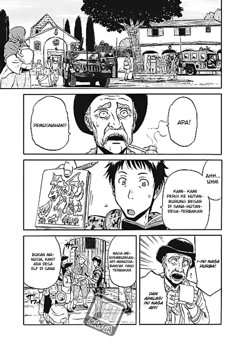 Gate – Jietai Kare no Chi nite Kaku Tatakeri Chapter 3 Gambar 20