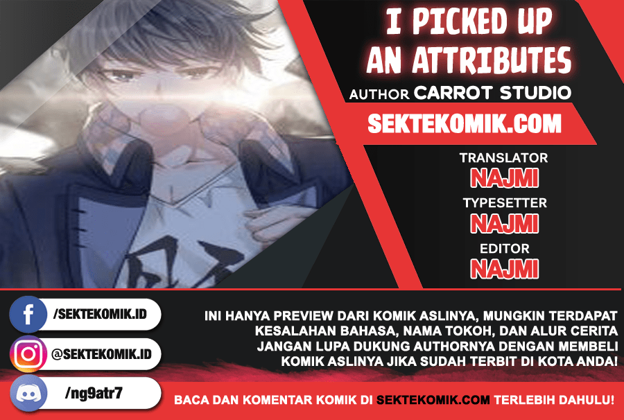 Baca Komik I Picked Up An Attribute Chapter 01 Gambar 1