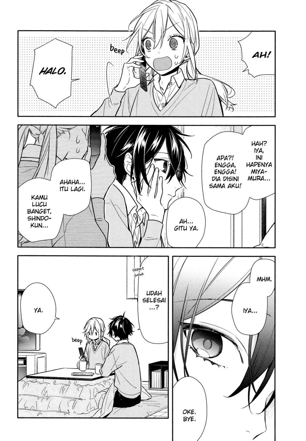 Horimiya Chapter 109 Gambar 16