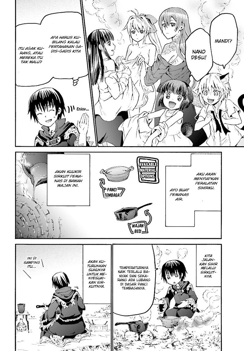 Death March kara Hajimaru Isekai Kyousoukyoku Chapter 36.1 Gambar 5