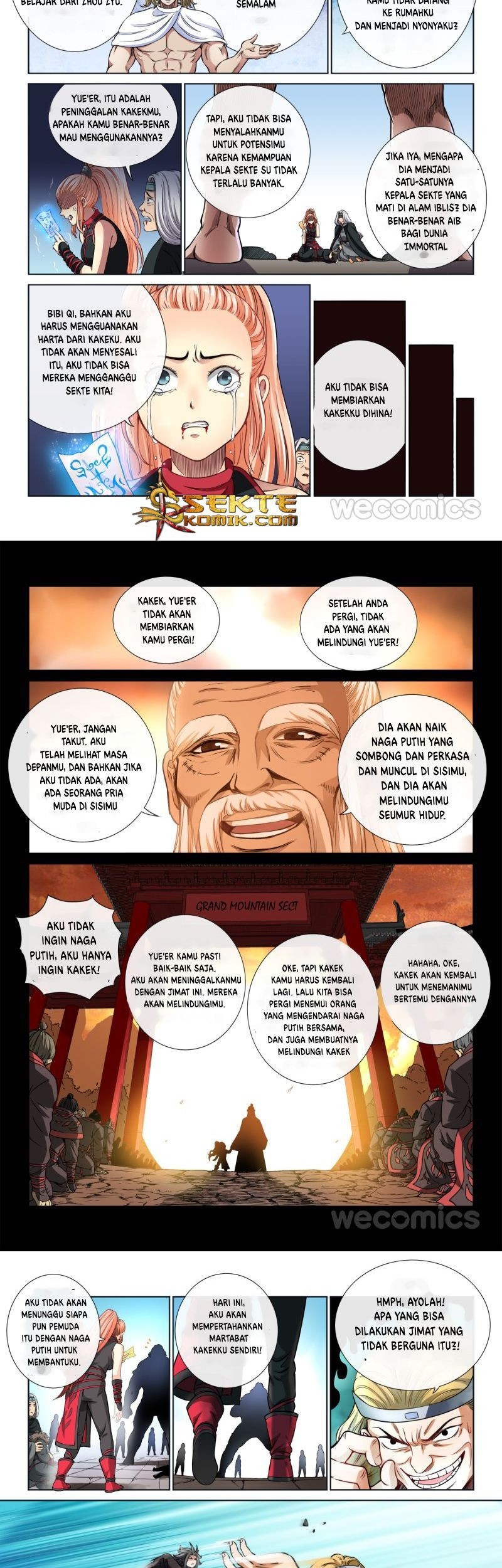 I am a Great God Chapter 50 Gambar 8