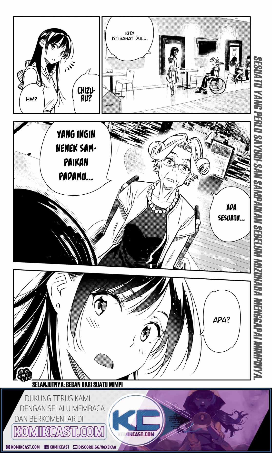 Kanojo Okarishimasu Chapter 145 Gambar 20