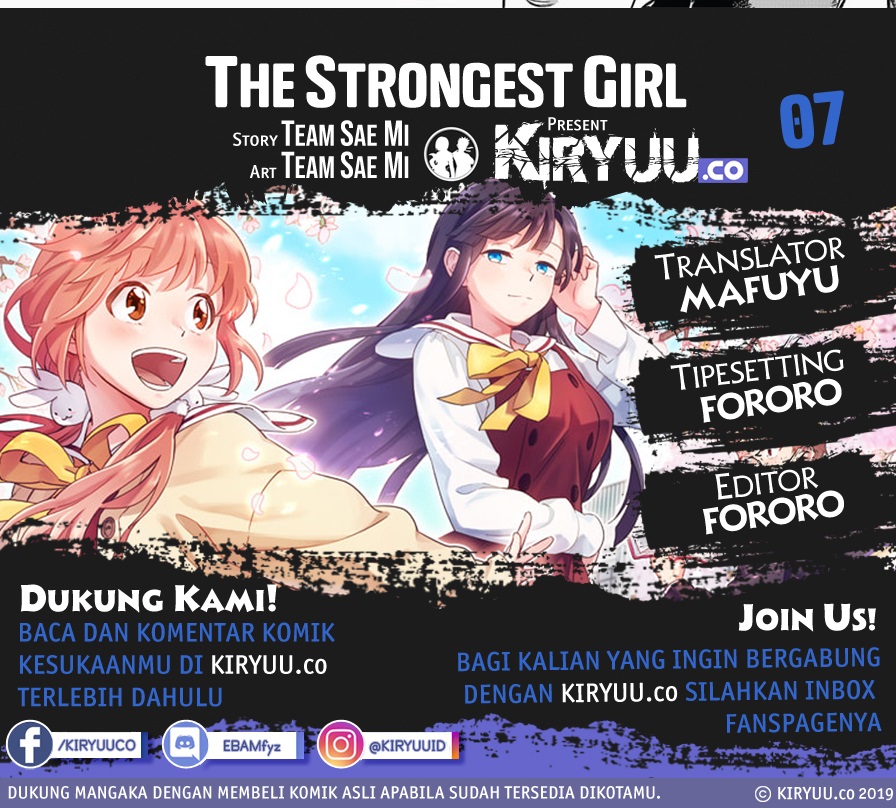 Baca Komik The Strongest Girl Chapter 07 Gambar 1