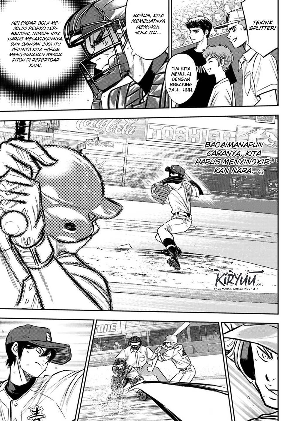 Diamond no Ace Act 2 Chapter 210 Gambar 10