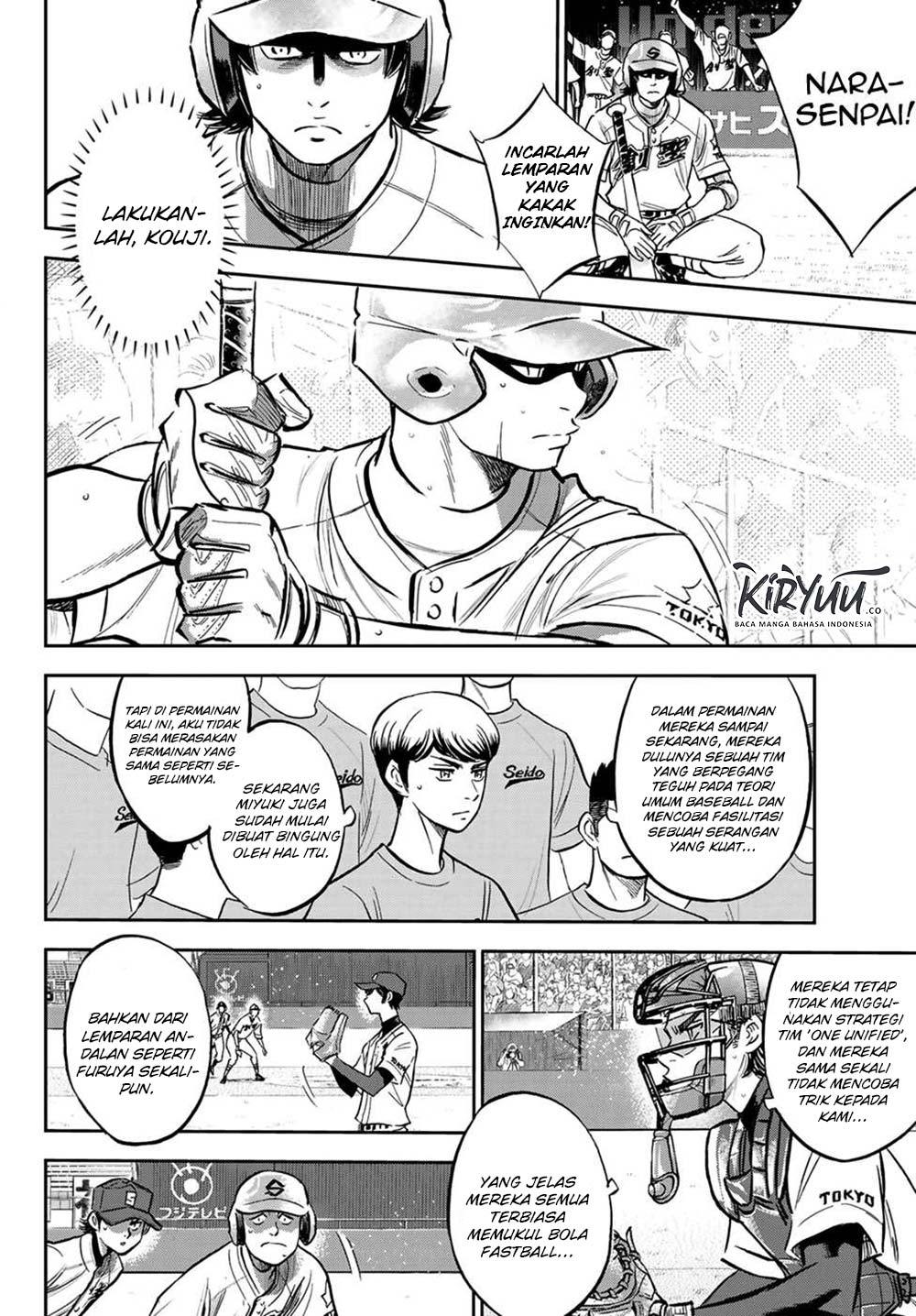 Diamond no Ace Act 2 Chapter 210 Gambar 7