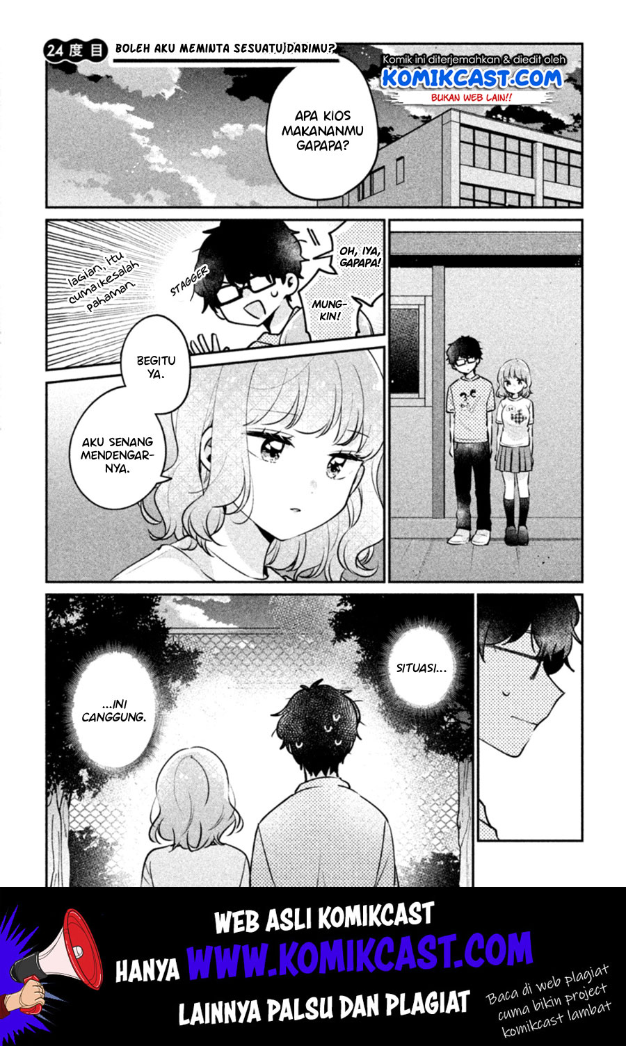 Baca Manga It’s Not Meguro-san’s First Time Chapter 24 Gambar 2