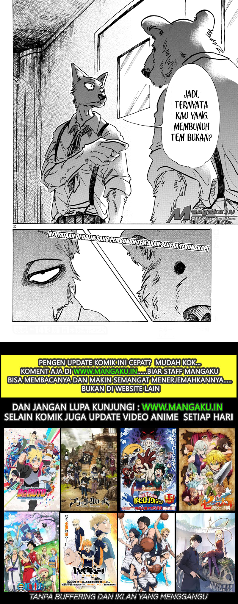 Beastars Chapter 71 Gambar 20
