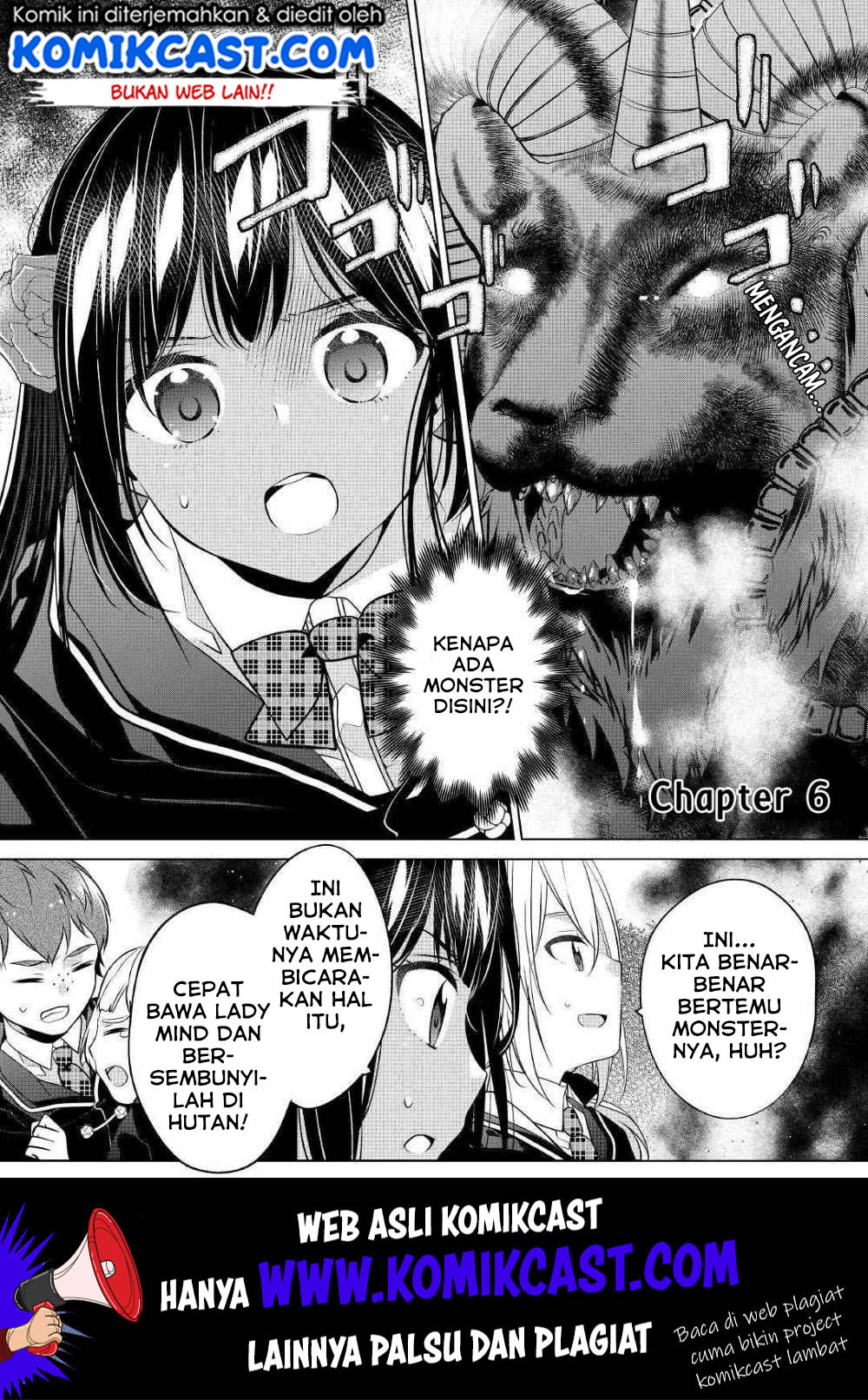 Baca Manga Watashi wa Akuyaku Reijou Nanka Janai~! ! Yami Tsukaidakaratte Kanarazushimo Akuyakuda to Omou na yo! Chapter 06 Gambar 2