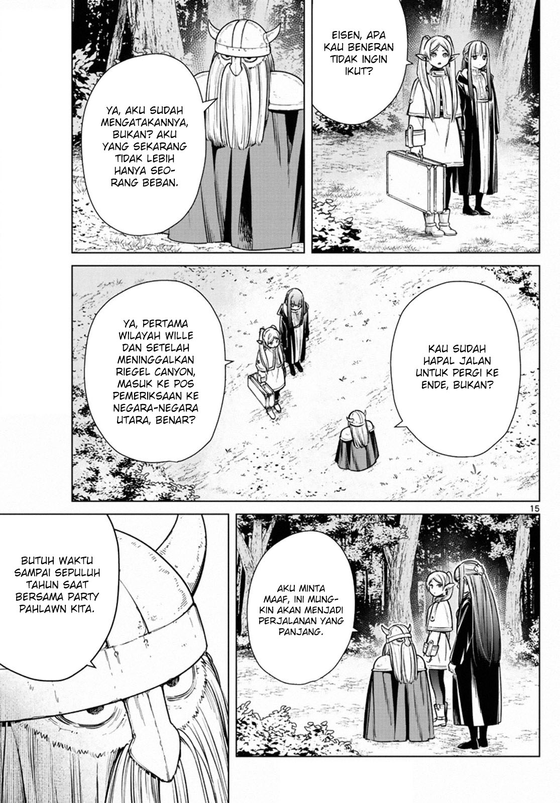 Sousou no Frieren Chapter 08 Gambar 15