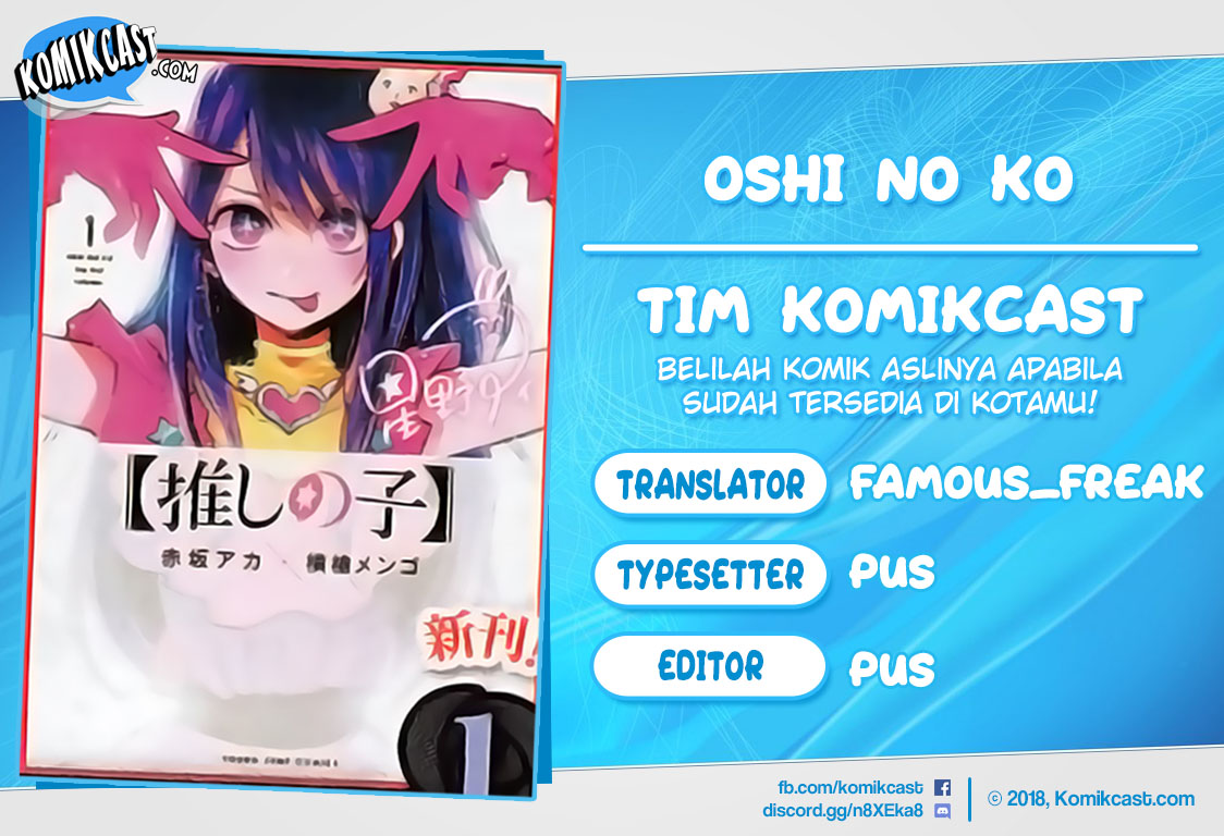 Baca Komik Oshi no Ko Chapter 09 Gambar 1