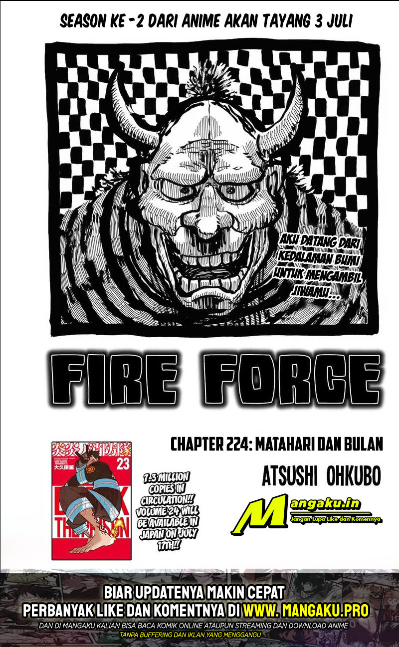 Baca Manga Fire Brigade of Flames Chapter 224 Gambar 2