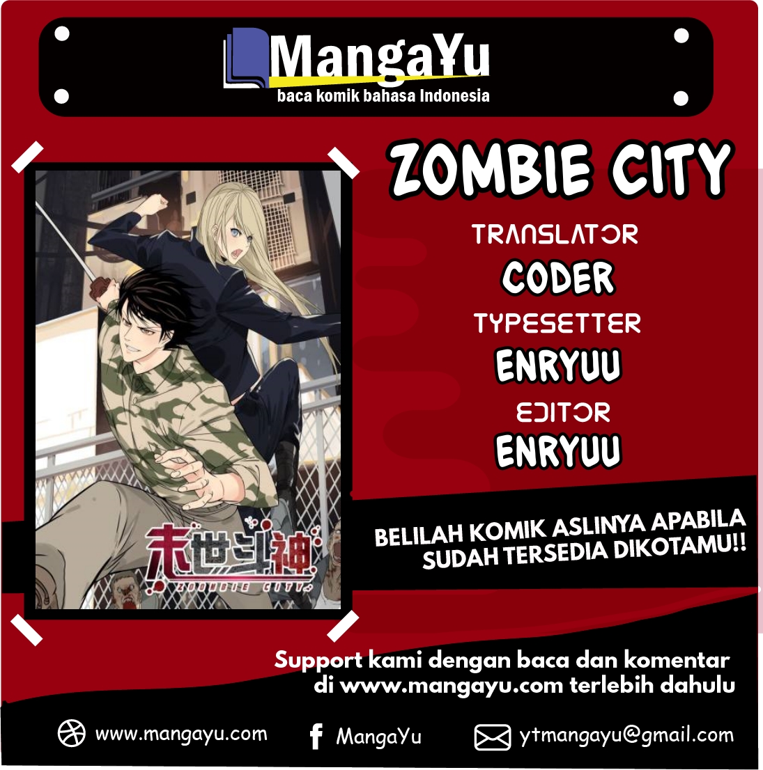 Baca Komik Zoombie City Chapter 02 Gambar 1