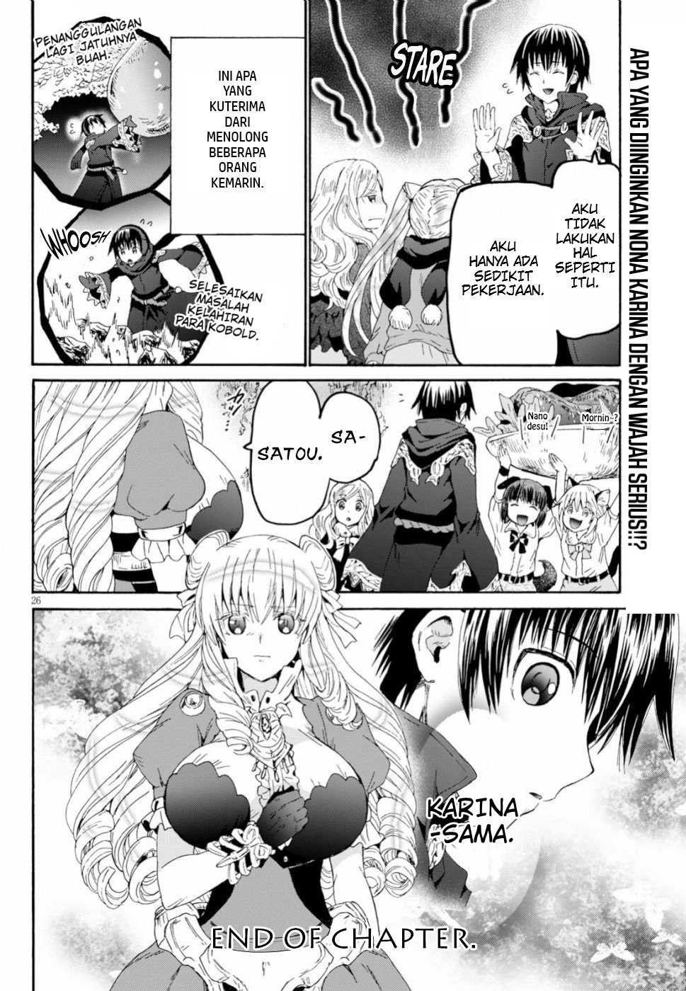 Death March kara Hajimaru Isekai Kyousoukyoku Chapter 56 Gambar 23