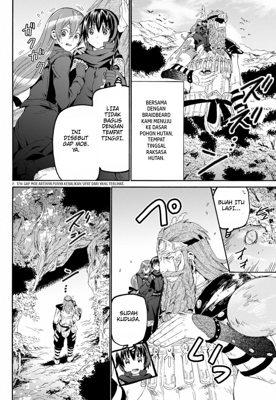 Death March kara Hajimaru Isekai Kyousoukyoku Chapter 56 Gambar 7