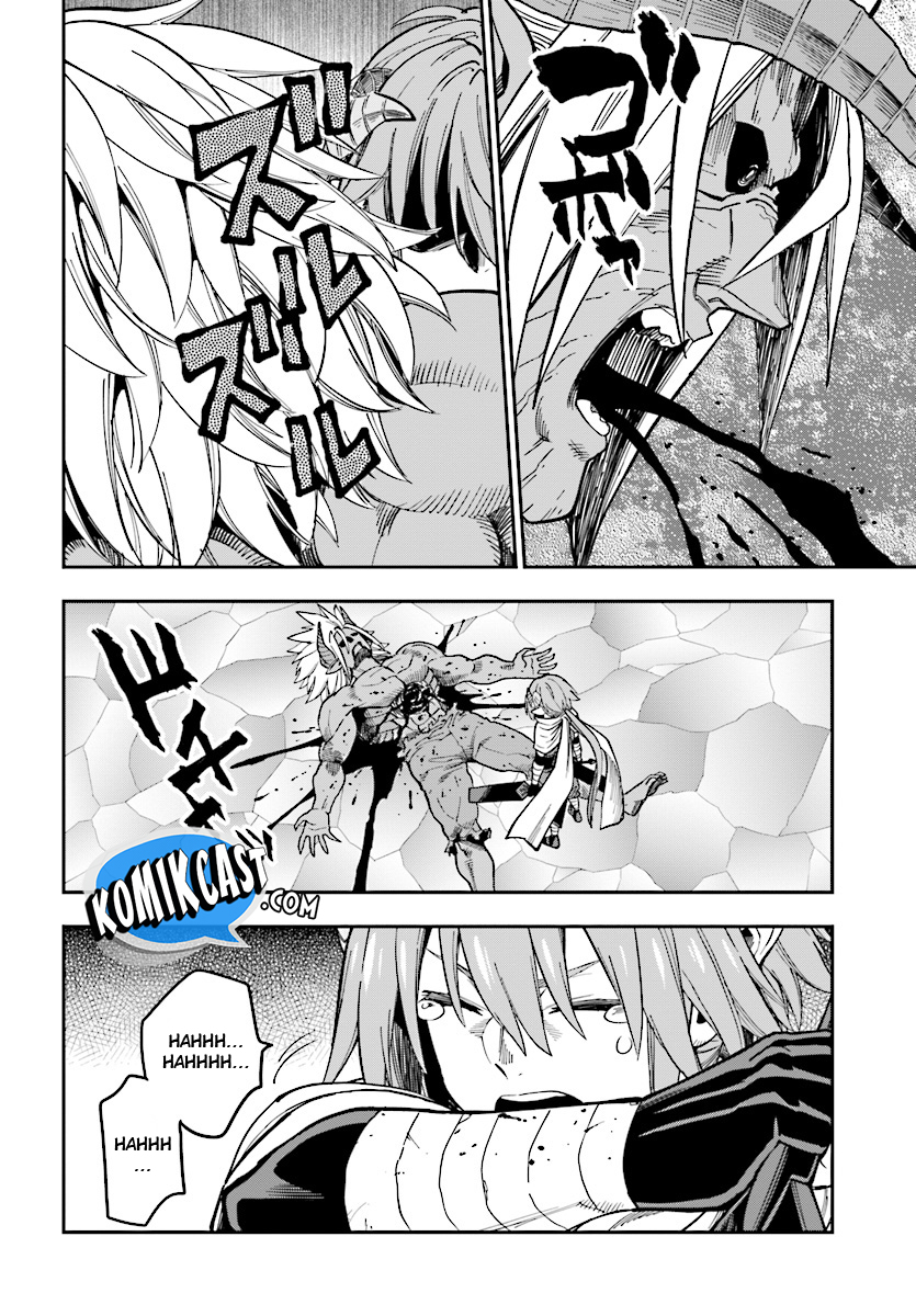 Konjiki no Moji Tsukai: Yuusha Yonin ni Makikomareta Unique Cheat Chapter 46 Gambar 17