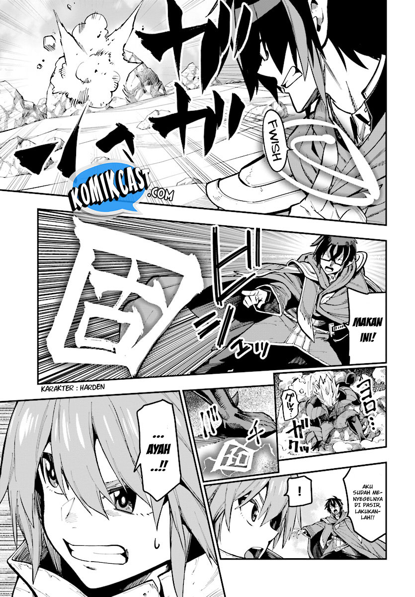 Konjiki no Moji Tsukai: Yuusha Yonin ni Makikomareta Unique Cheat Chapter 45 Gambar 11