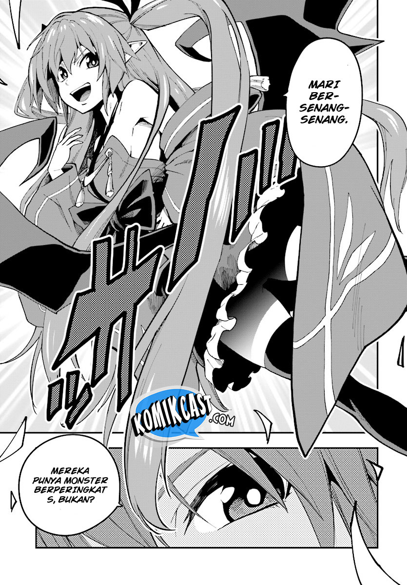 Konjiki no Moji Tsukai: Yuusha Yonin ni Makikomareta Unique Cheat Chapter 45 Gambar 27