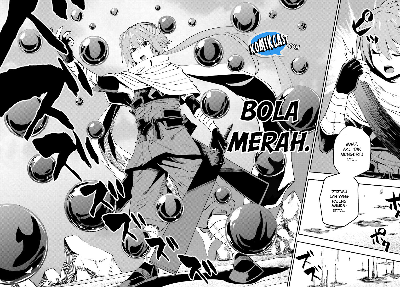 Konjiki no Moji Tsukai: Yuusha Yonin ni Makikomareta Unique Cheat Chapter 45 Gambar 30