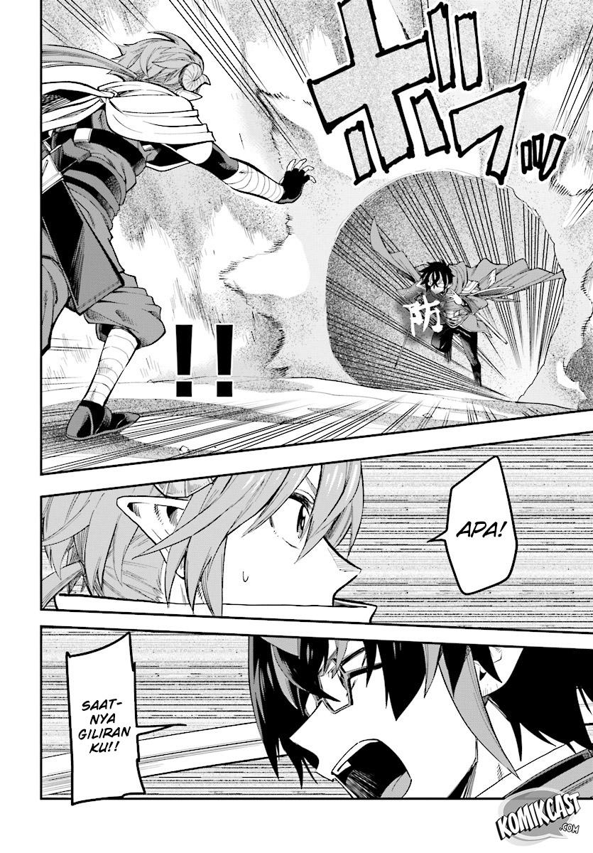 Konjiki no Moji Tsukai: Yuusha Yonin ni Makikomareta Unique Cheat Chapter 43 Gambar 15