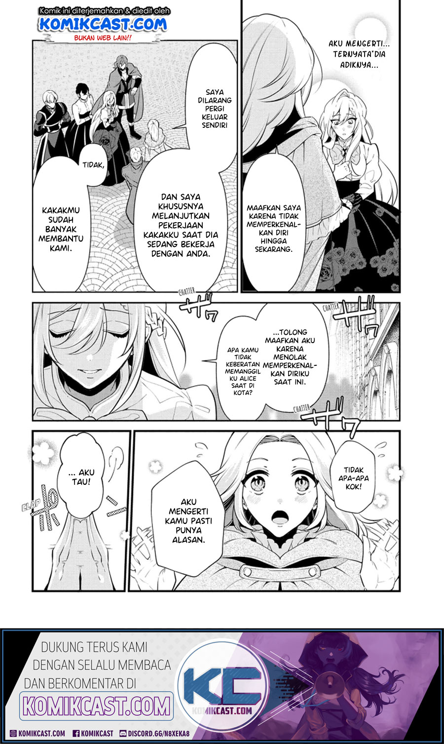 Koushaku Reijou no Tashinami Chapter 53 Gambar 9