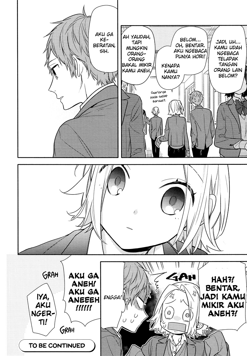 Horimiya Chapter 110 Gambar 19