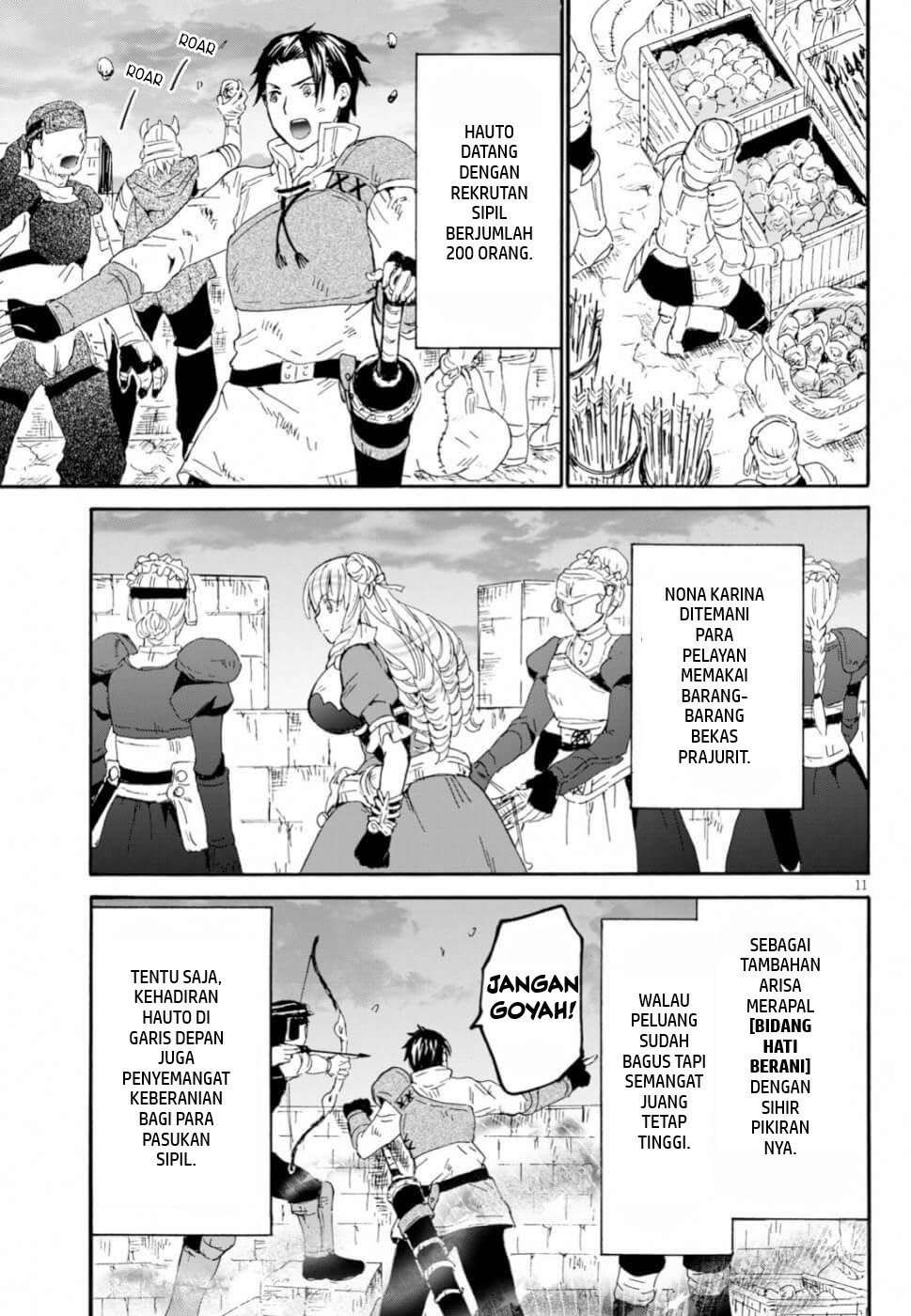 Death March kara Hajimaru Isekai Kyousoukyoku Chapter 61 Gambar 10