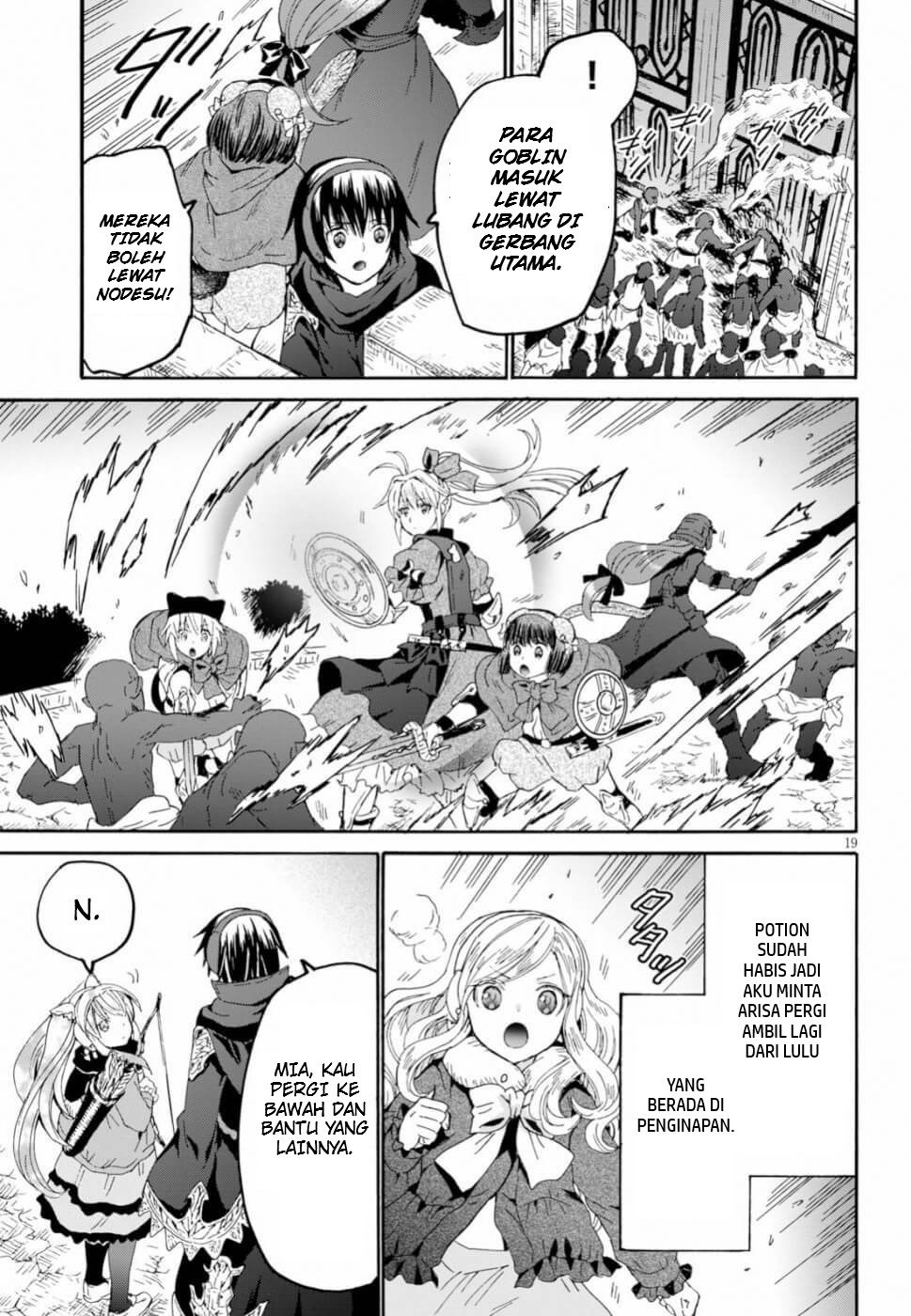 Death March kara Hajimaru Isekai Kyousoukyoku Chapter 61 Gambar 17