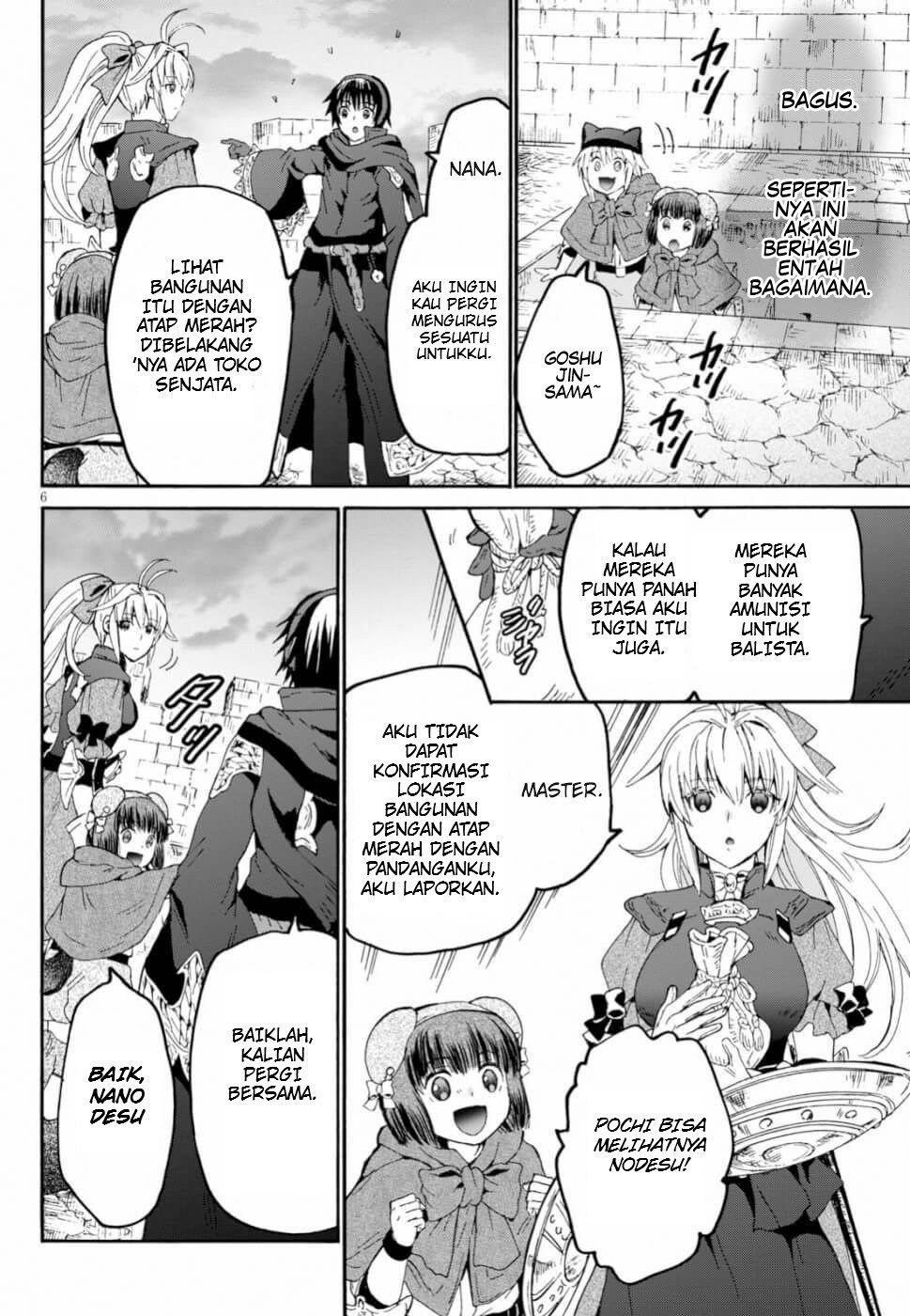 Death March kara Hajimaru Isekai Kyousoukyoku Chapter 61 Gambar 5
