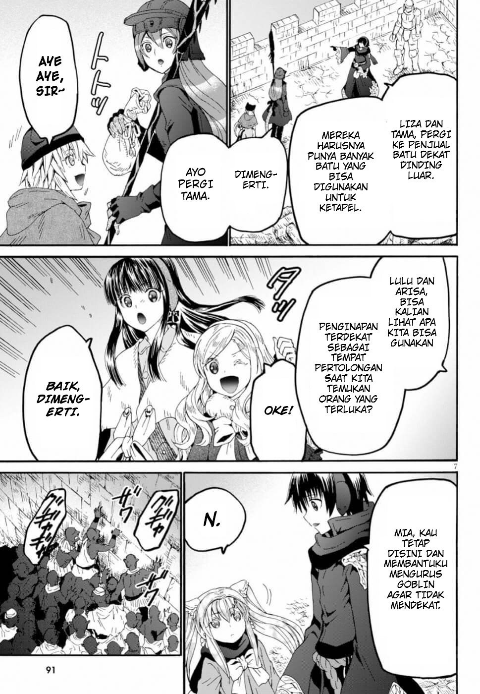 Death March kara Hajimaru Isekai Kyousoukyoku Chapter 61 Gambar 6