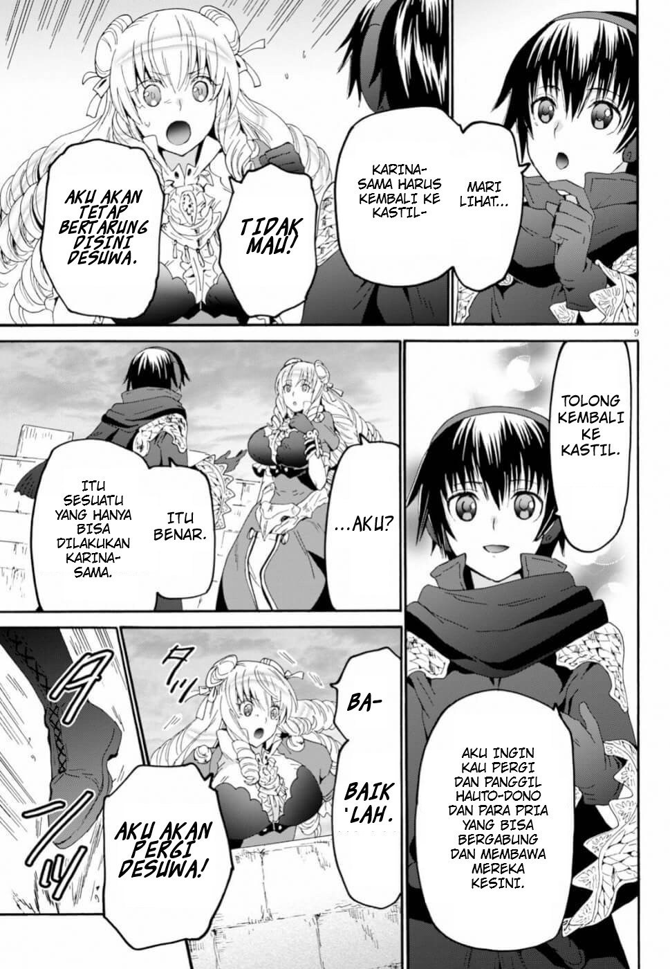 Death March kara Hajimaru Isekai Kyousoukyoku Chapter 61 Gambar 8