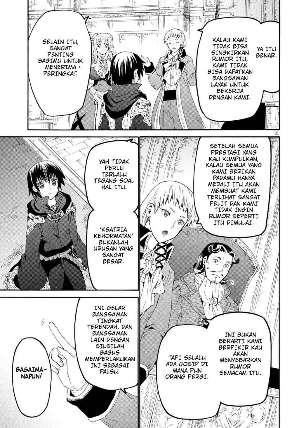 Death March kara Hajimaru Isekai Kyousoukyoku Chapter 64 Gambar 20