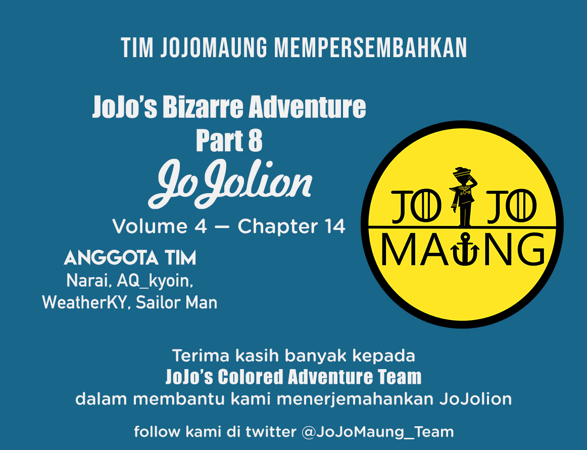 Jojo no Kimyou na Bouken – Jojorion Chapter 14 Gambar 48