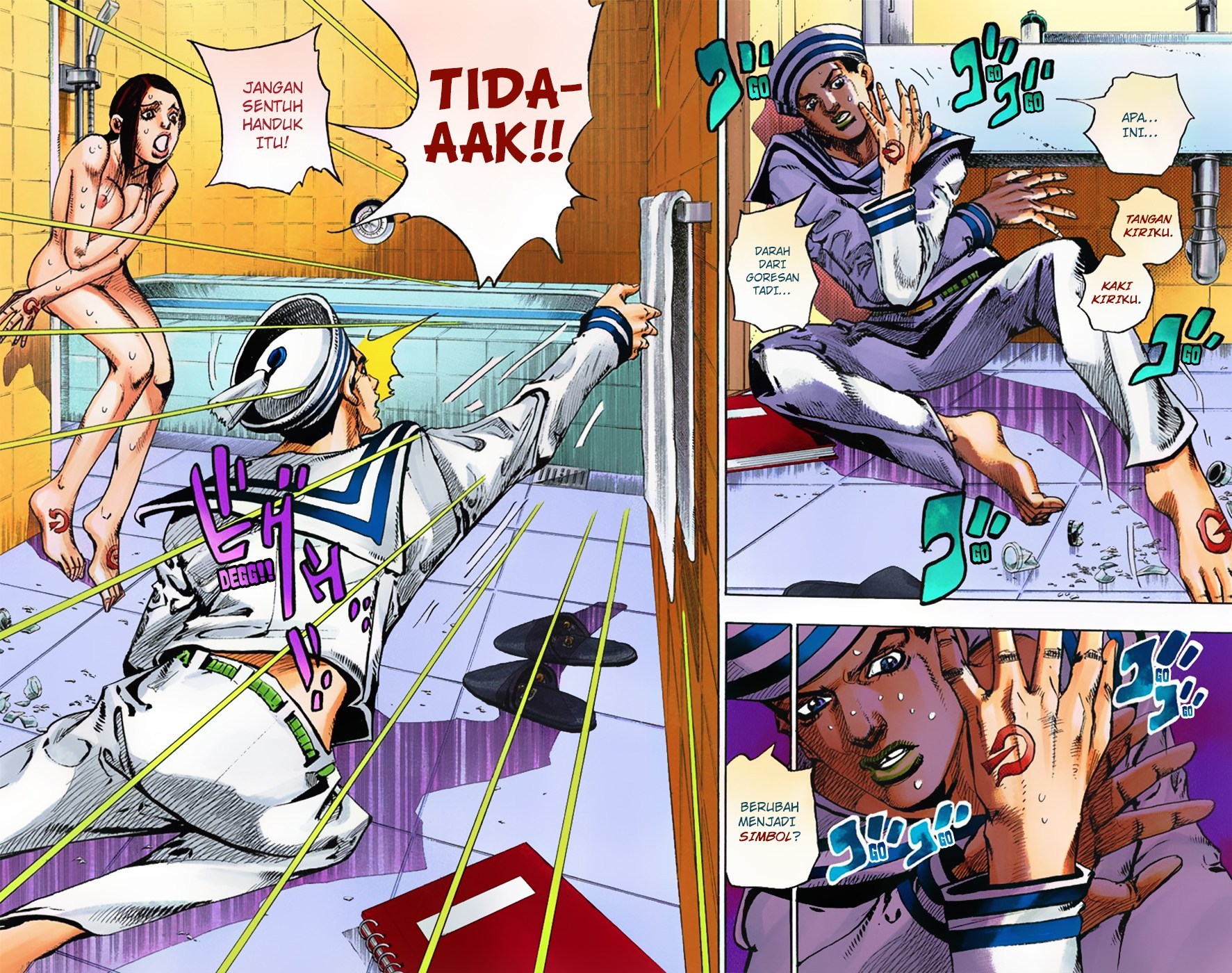 Jojo no Kimyou na Bouken – Jojorion Chapter 04 Gambar 9