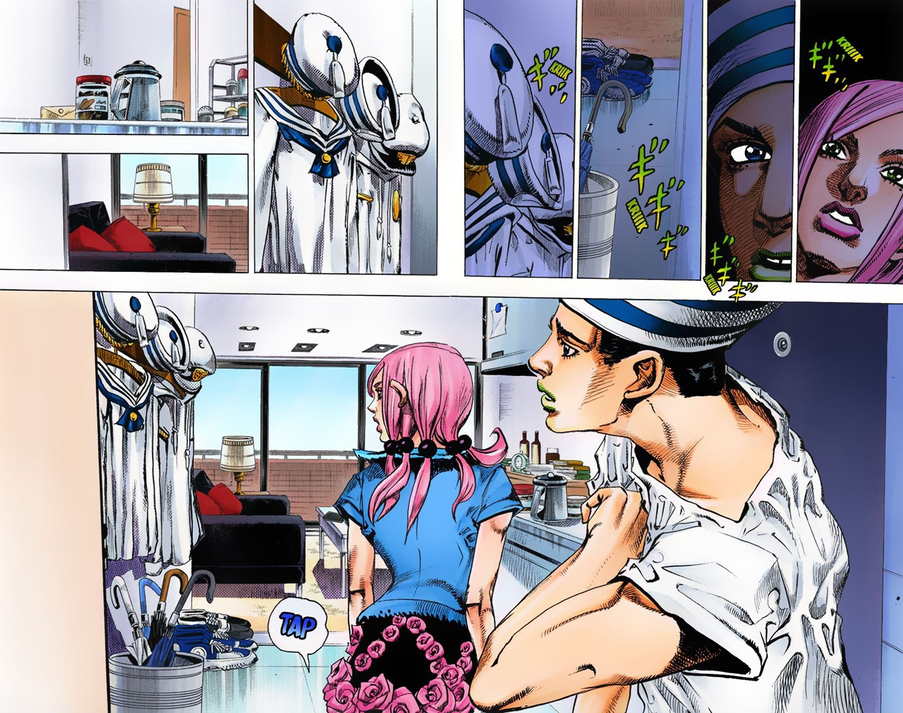 Jojo no Kimyou na Bouken – Jojorion Chapter 02 Gambar 42