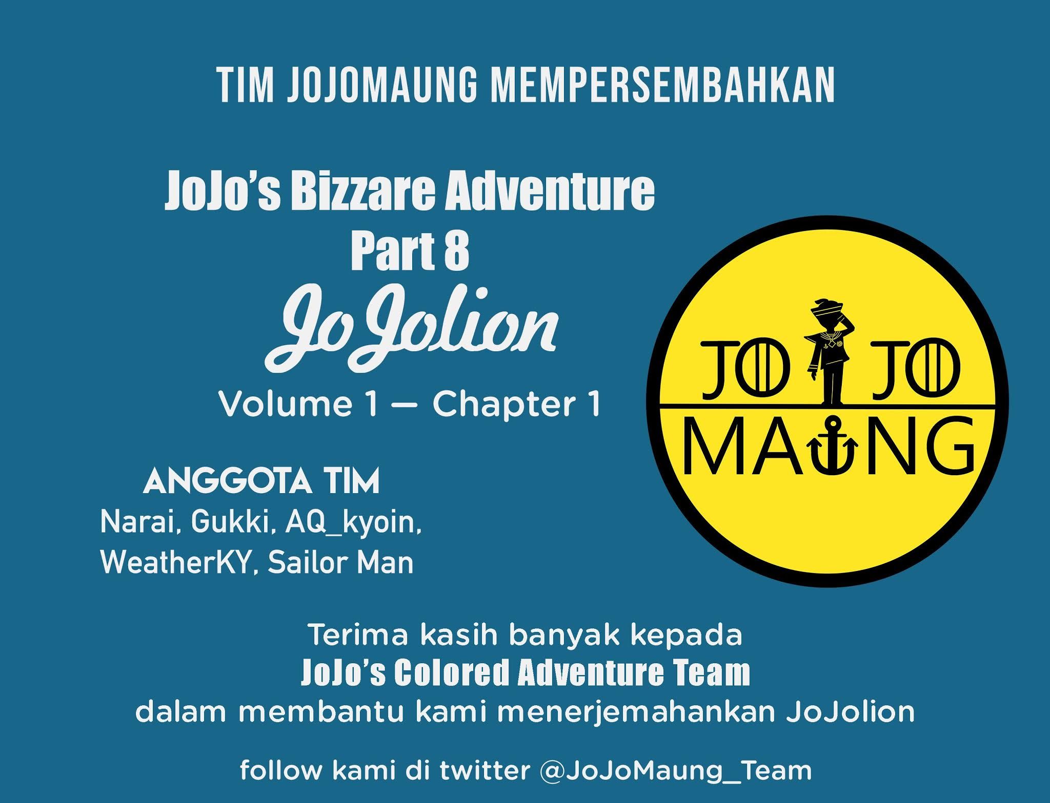 Jojo no Kimyou na Bouken – Jojorion Chapter 01 Gambar 45