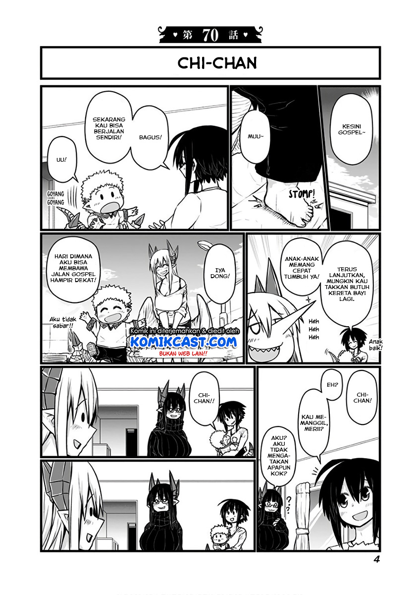 Musuko ga Kawaikute Shikataganai Mazoku no Hahaoya Chapter 70 Gambar 7