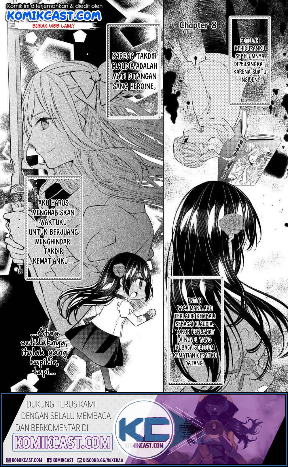 Baca Manga Watashi wa Akuyaku Reijou Nanka Janai~! ! Yami Tsukaidakaratte Kanarazushimo Akuyakuda to Omou na yo! Chapter 08 Gambar 2